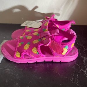 Toddler girl pineapple sandals